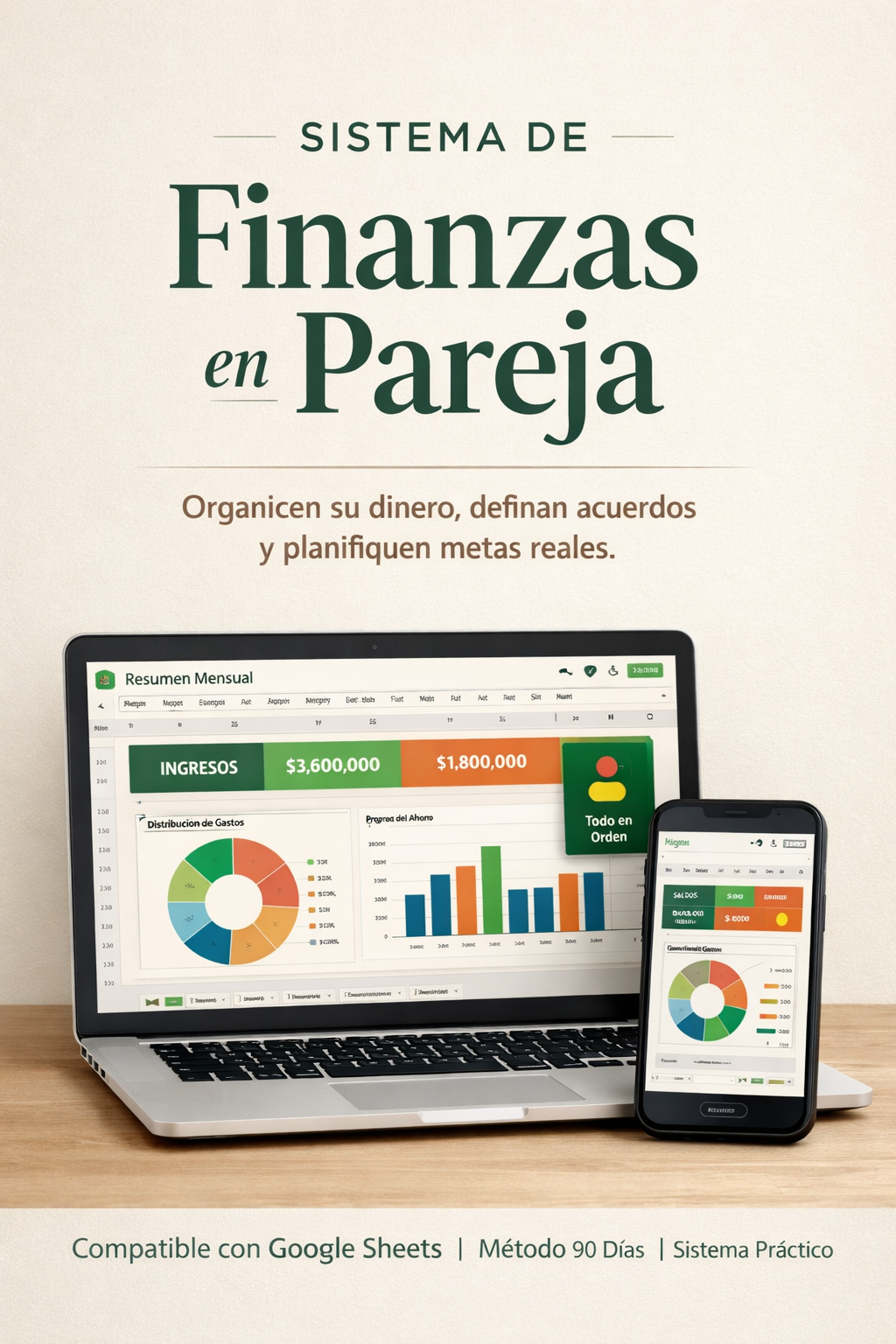 Sistema de Finanzas en Pareja | Organizador Financiero en Excel